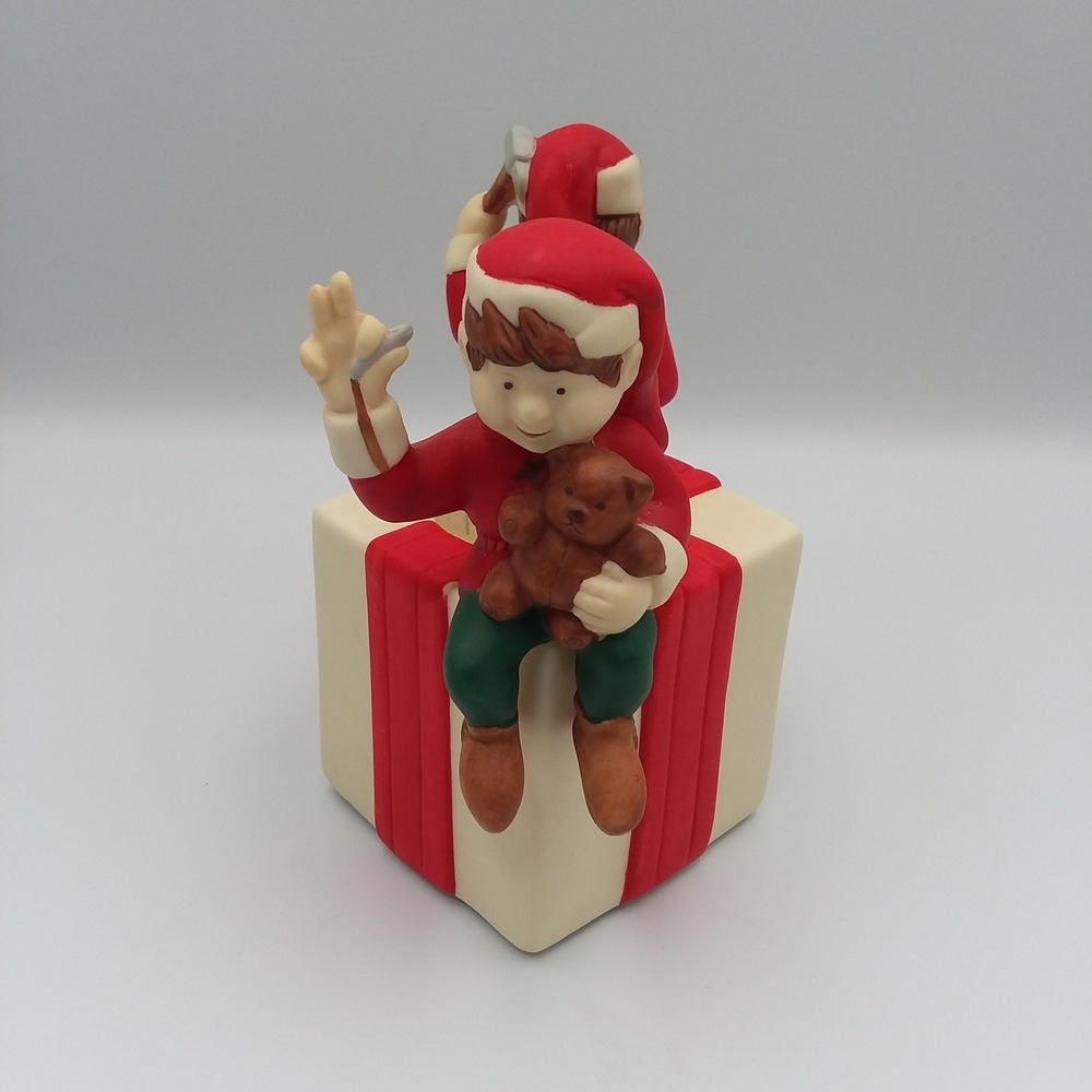 Partylite Santa's Elves Votive Holder Christmas Decor‎ Holiday Gift Retired - Picture 4 of 11